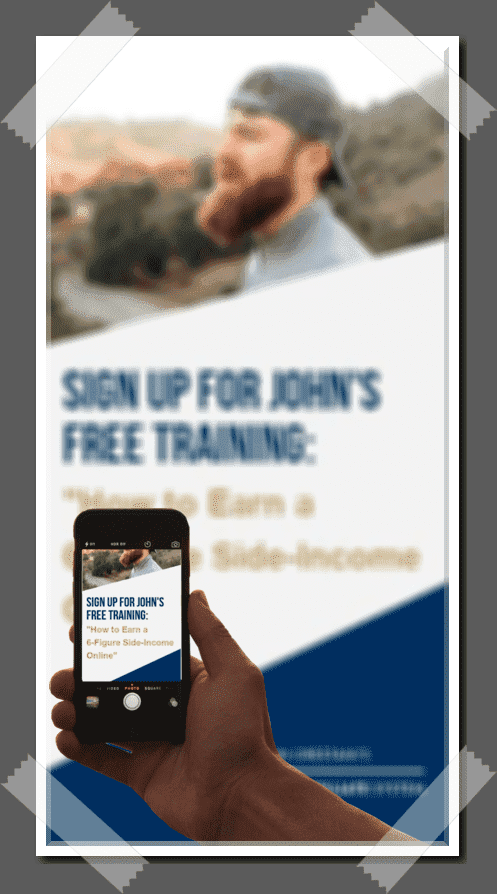 sign up for john crestani's free training